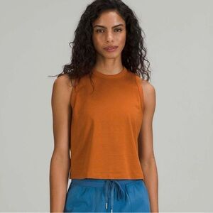 Lululemon Classic-Fit Cotton-Blend Tank Top
Butternut Brown